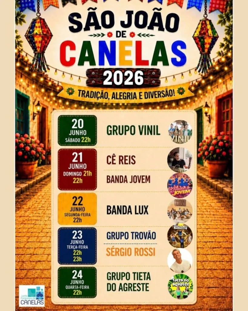 Festas de Canelas (São João) 2026