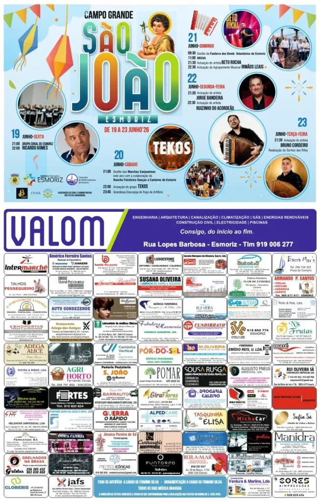 Festas de Esmoriz (São João) 2026