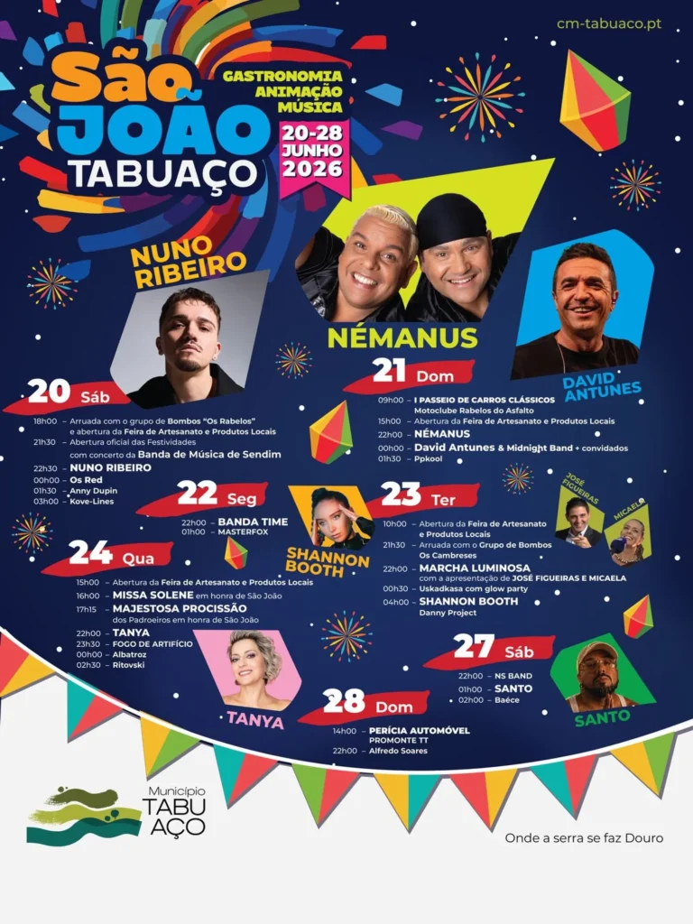 Festas de Tabuaço (São João) 2026