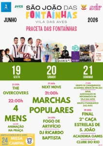 Festas da Vila das Aves (São João) 2026