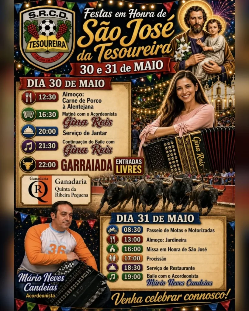 Festas de Tesoureira (São José) 2026
