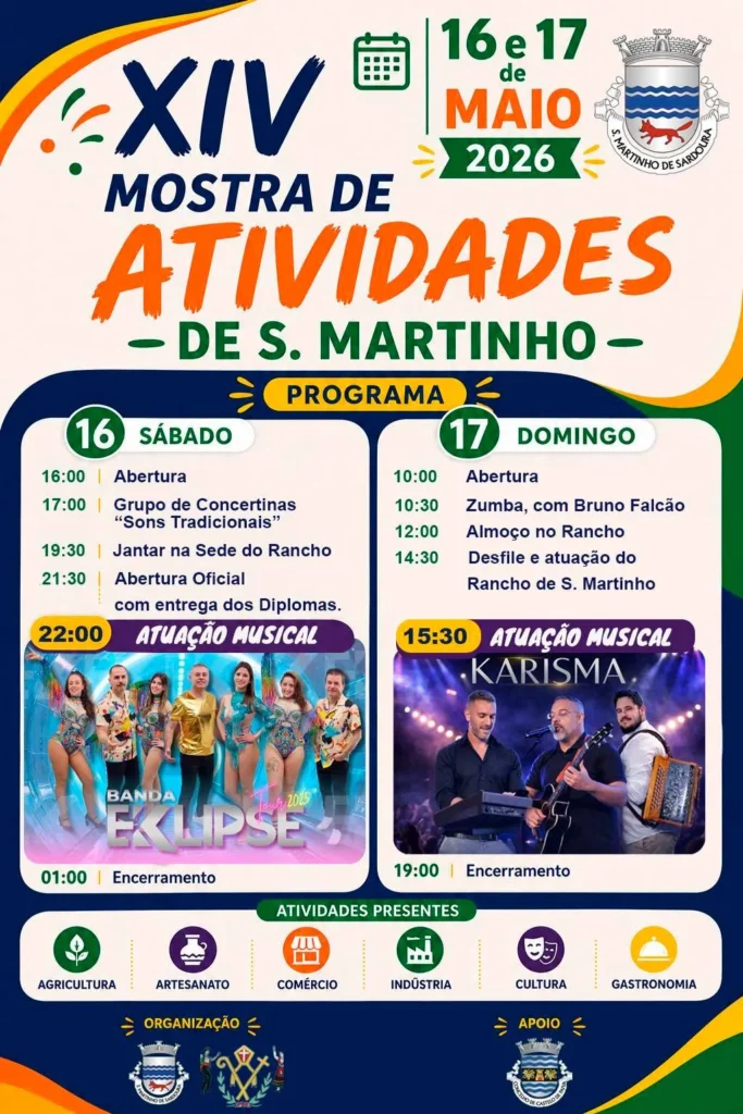 Festas de São Martinho de Sardoura 2026