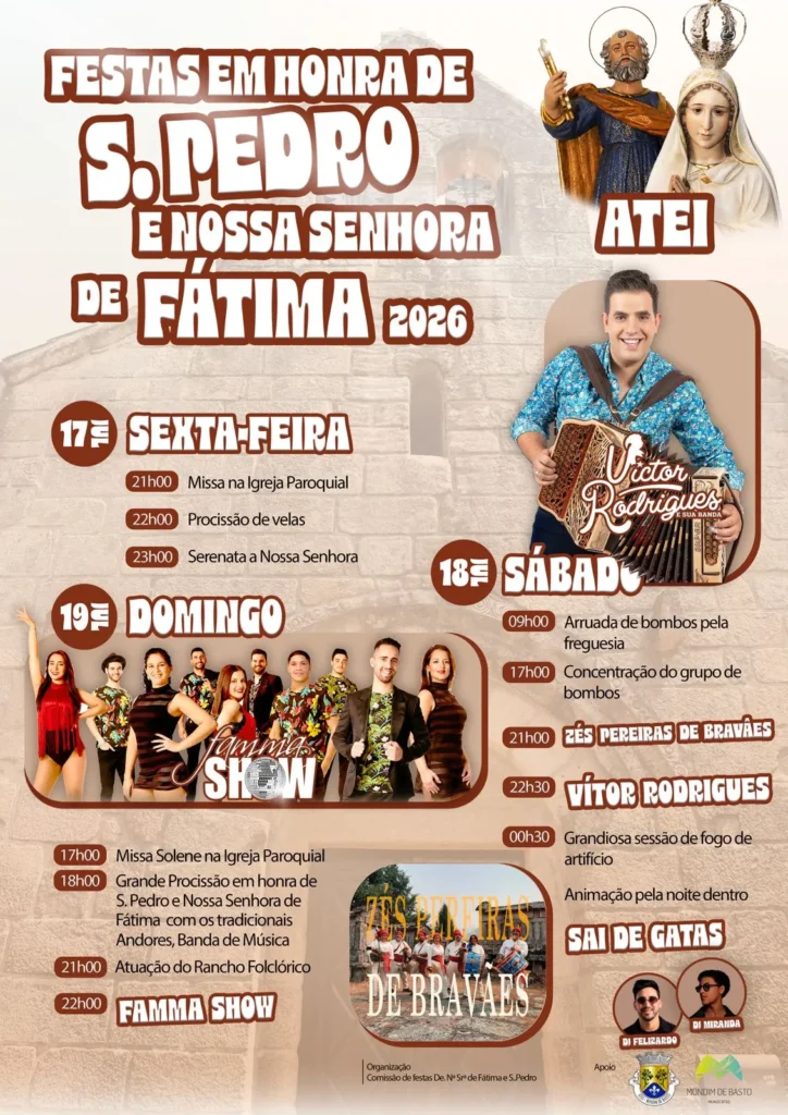 Festas de Atei (São Pedro) 2026
