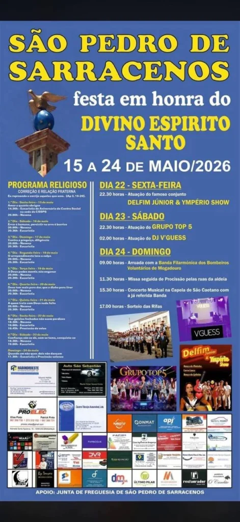 Festas de São Pedro de Sarracenos 2026