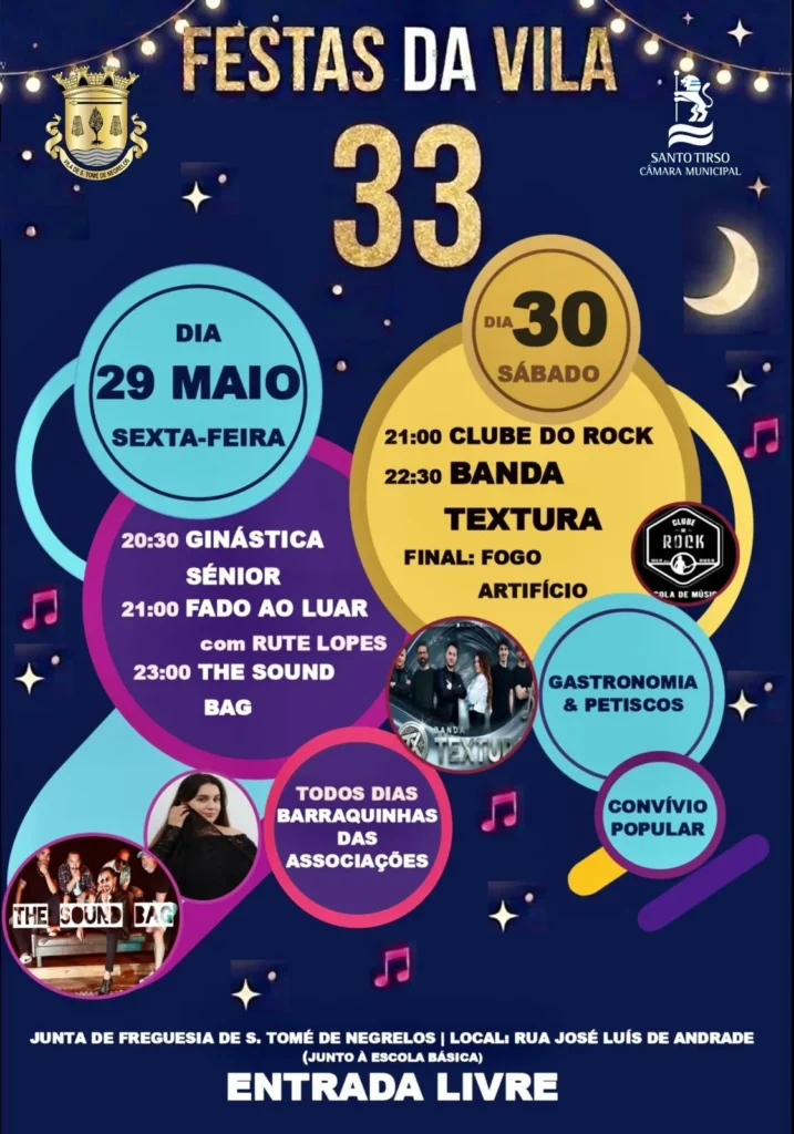 Festas de São Tomé de Negrelos 2026