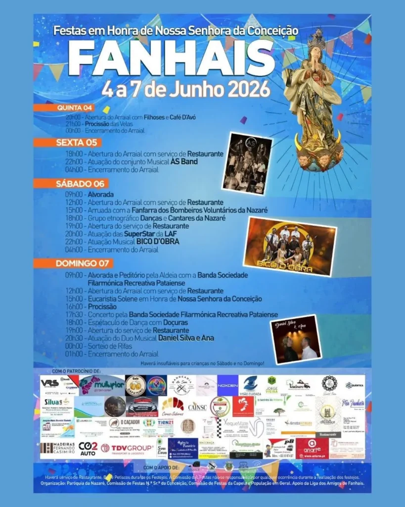 Festas de Fanhais (Senhora da Conceição) 2026