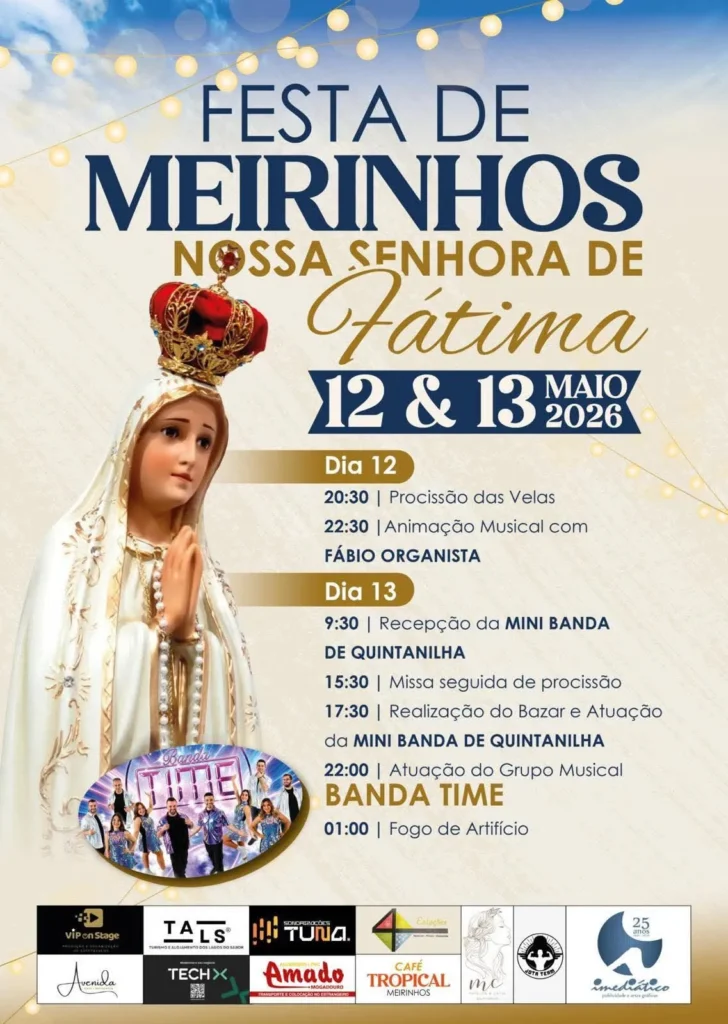 Festas de Meirinhos (Senhora de Fátima) 2026