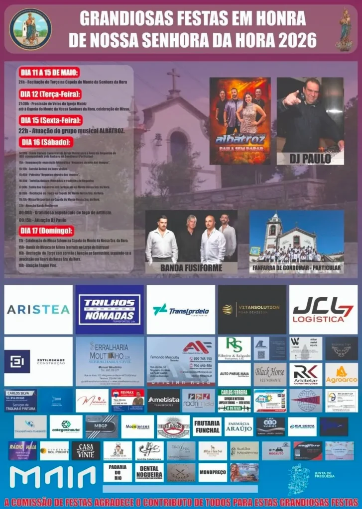 Festas de Nogueira da Maia (Senhora da Hora) 2026