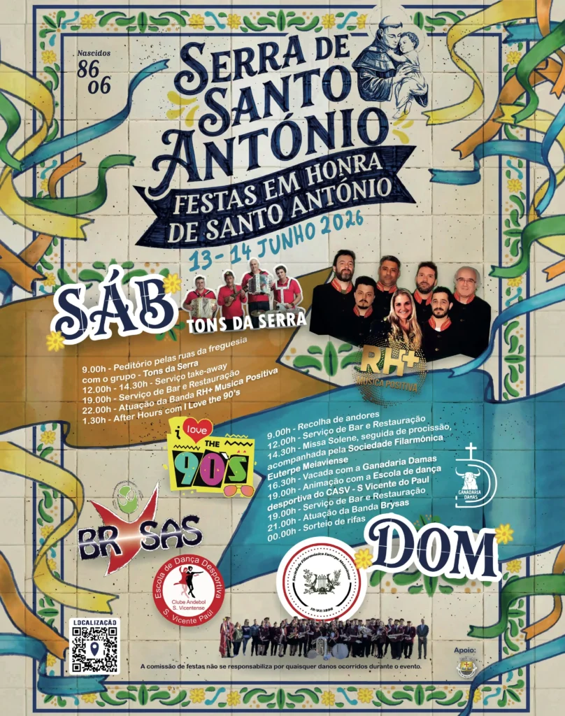 Festas de Serra de Santo António 2026
