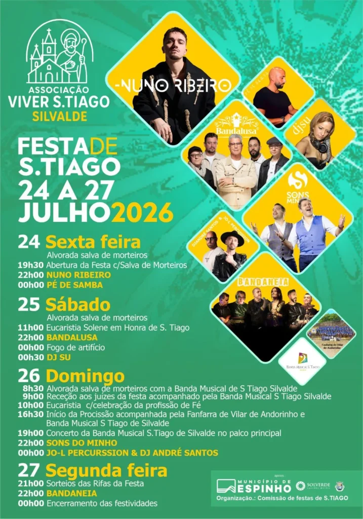Festas de Silvalde (São Tiago) 2026