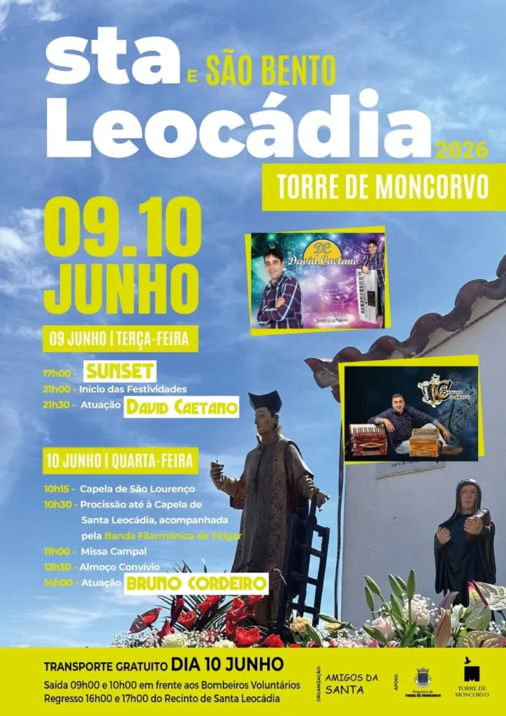 Festas de Torre de Moncorvo (Santa Leocádia) 2026