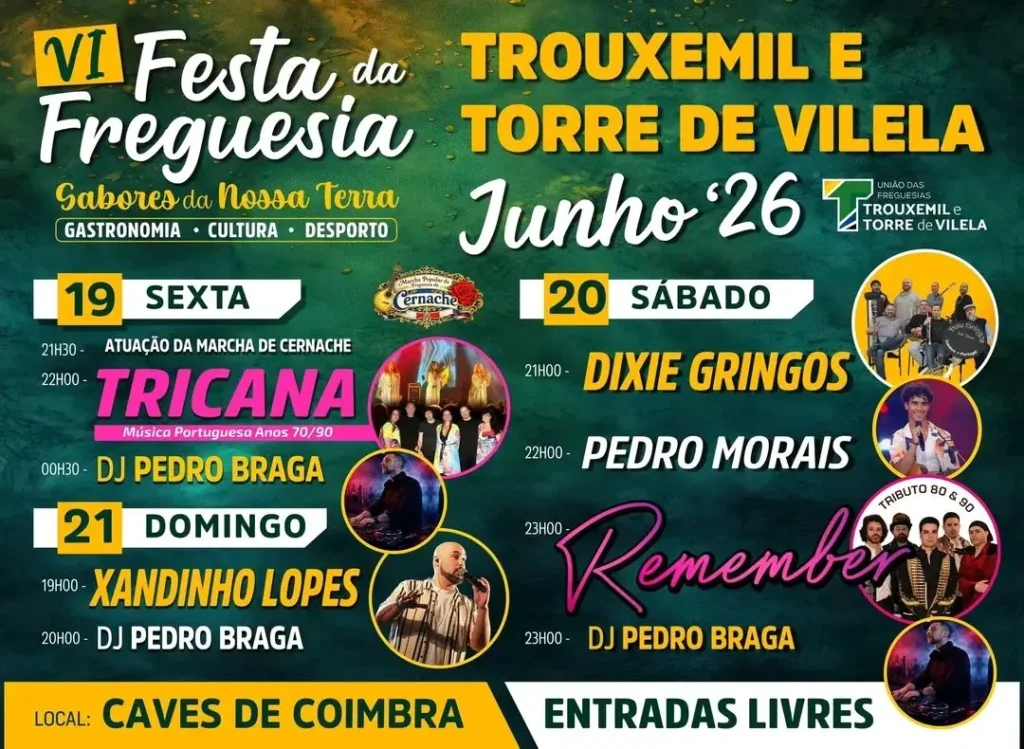 Festas de Trouxemil 2026