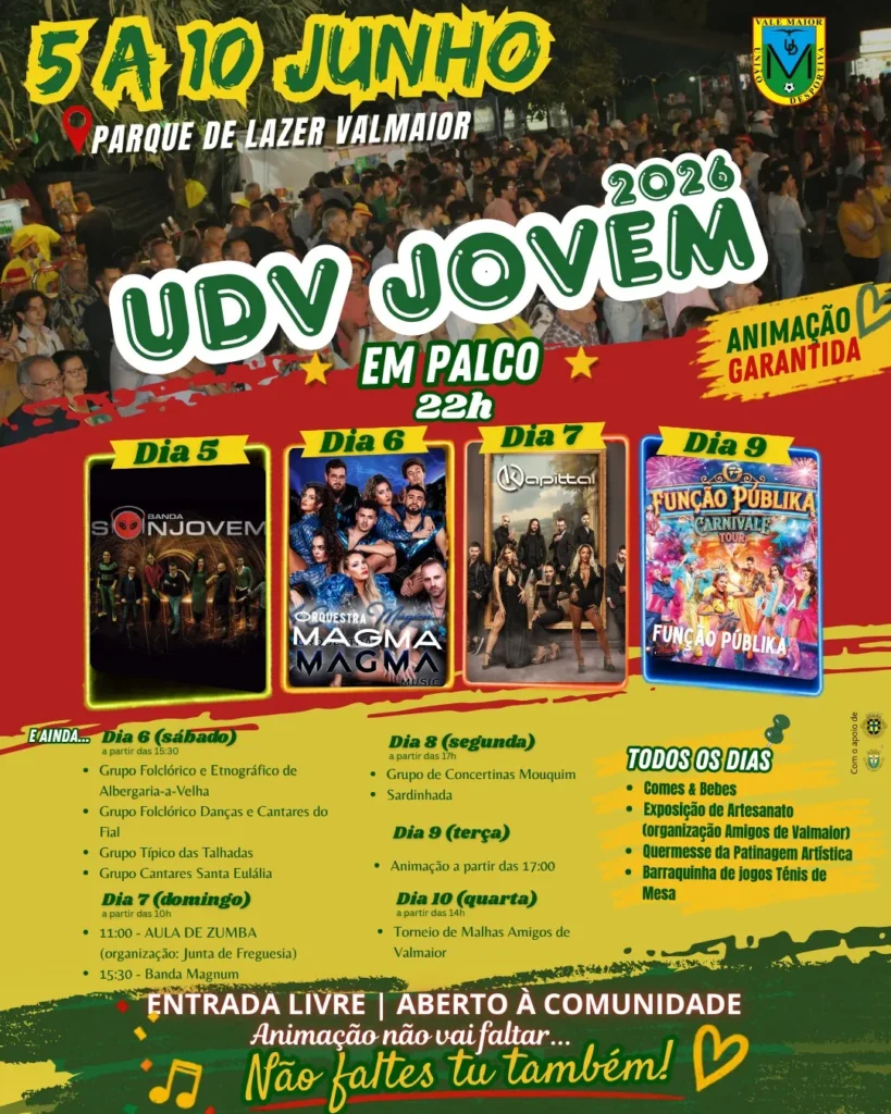 Festas de Valmaior (UDV Jovem) 2026