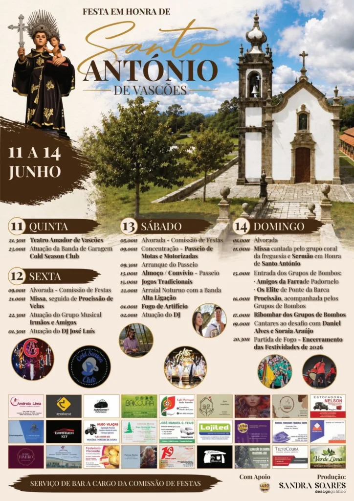 Festas de Vascões (Santo António) 2026