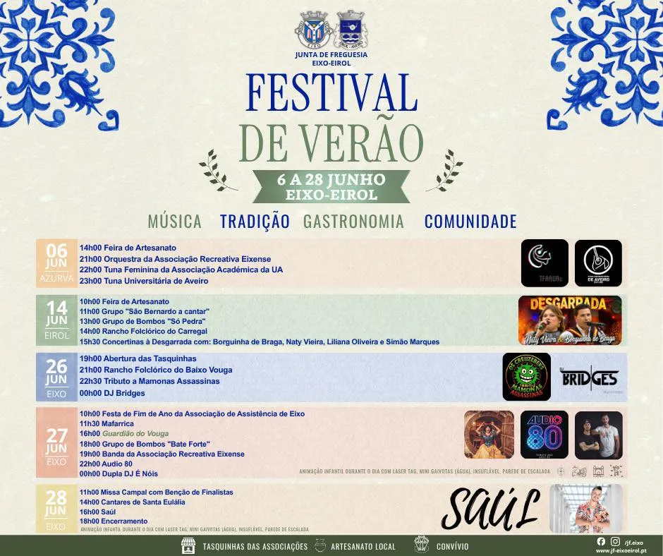 Festas de Eixo - Eixol (Verão) 2026