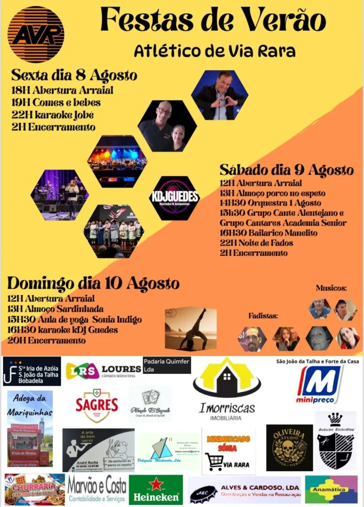 Festas de Via Rara (Verão) 2026