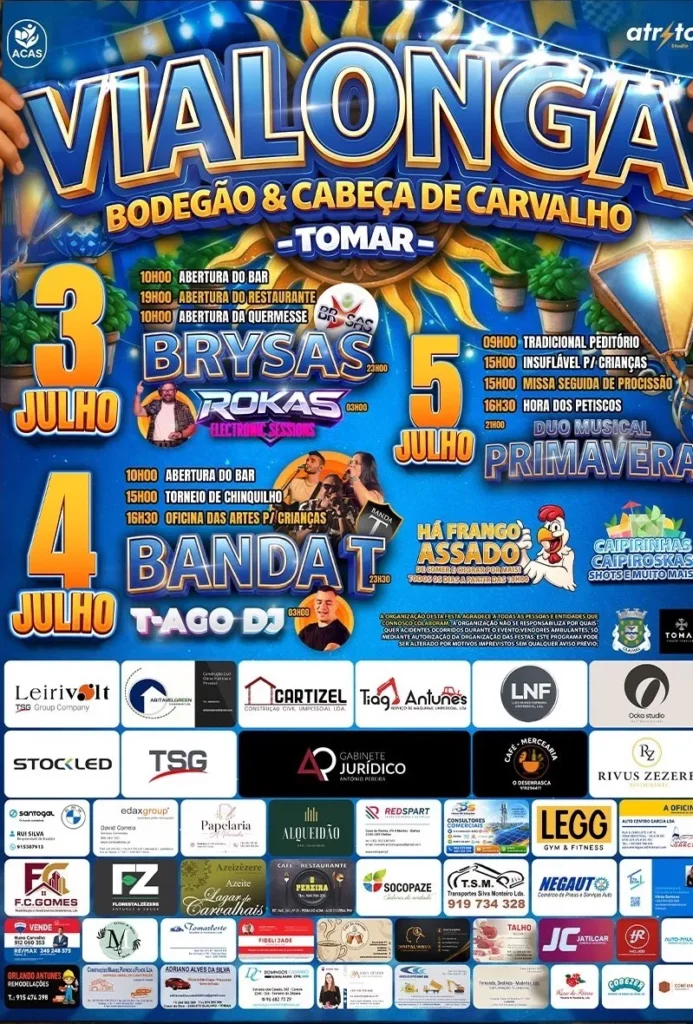 Festas de Vialonga, Tomar 2026