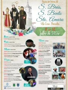 Festas de Vila Cova, Barcelos (São Brás) 2026