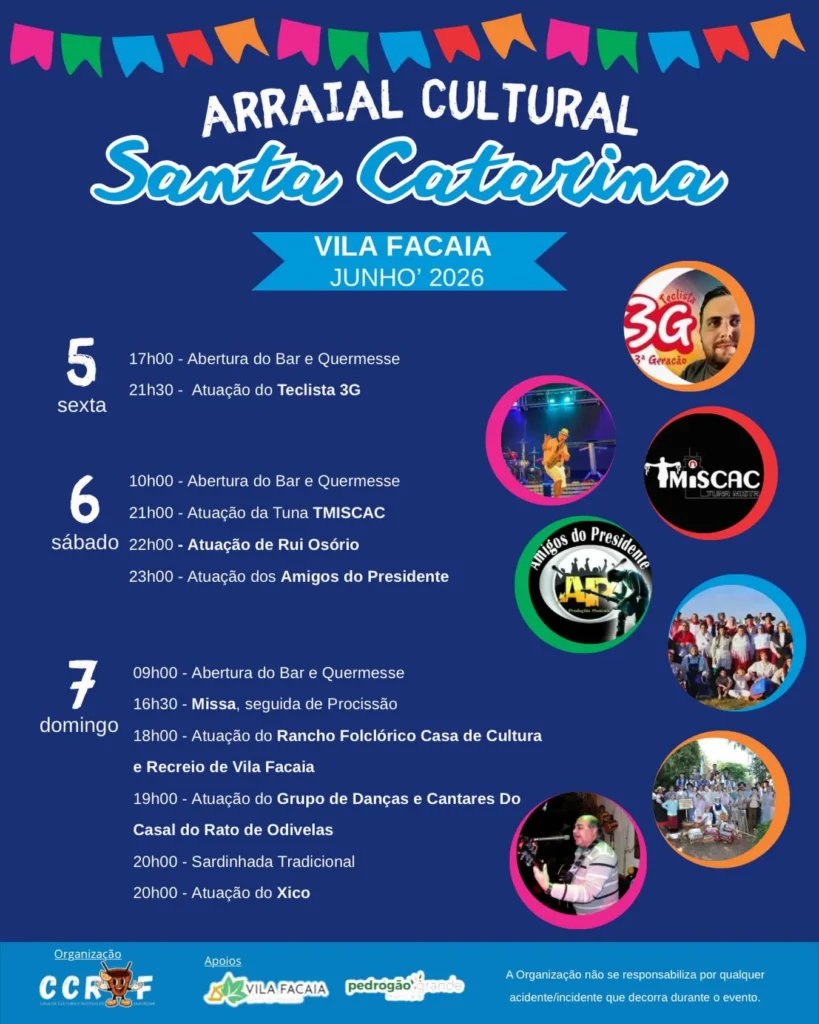 Festas de Vila Facaia (Santa Catarina) 2026