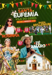 Festas da Vila do Gerês (Santa Eufémia) 2026