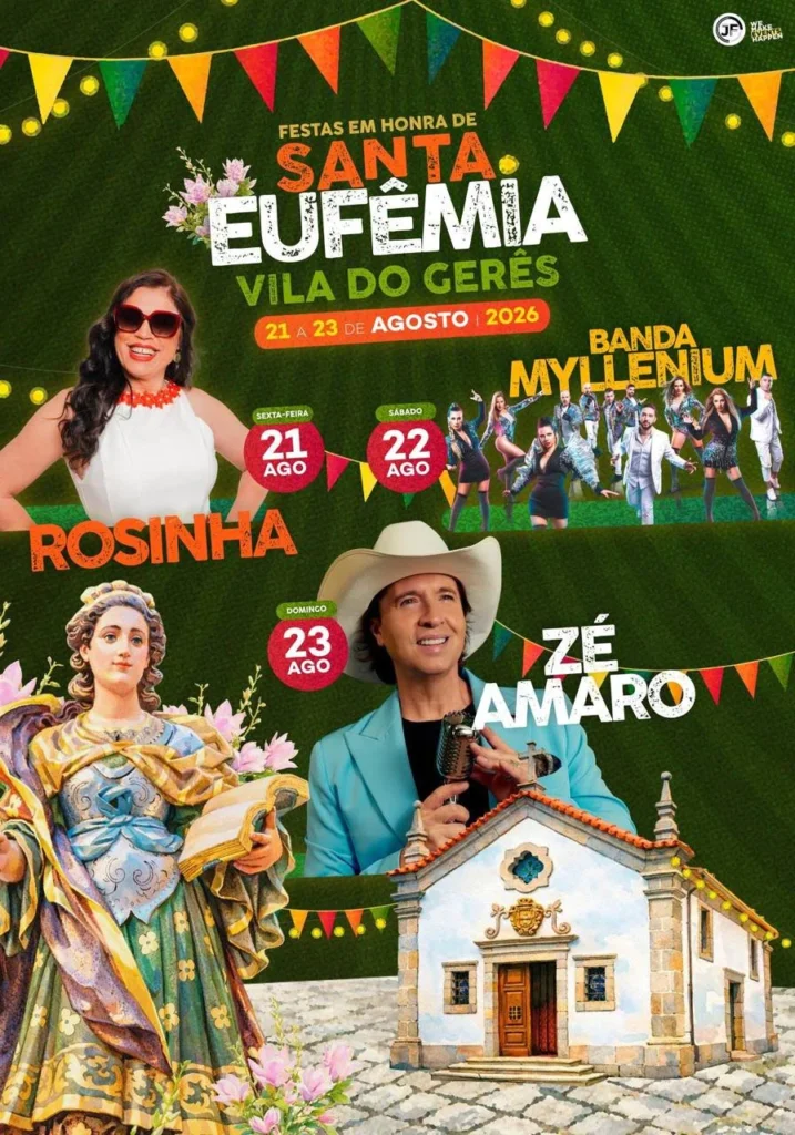 Festas da Vila do Gerês (Santa Eufémia) 2026
