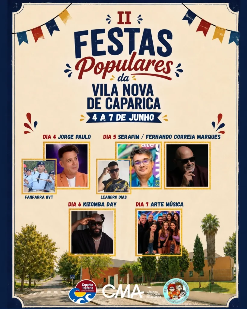 Festas Populares de Vila Nova de Caparica 2026