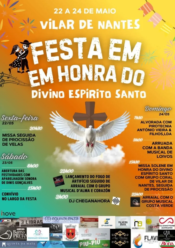 Festas de Vilar de Nantes (Divino Espírito Santo) 2026