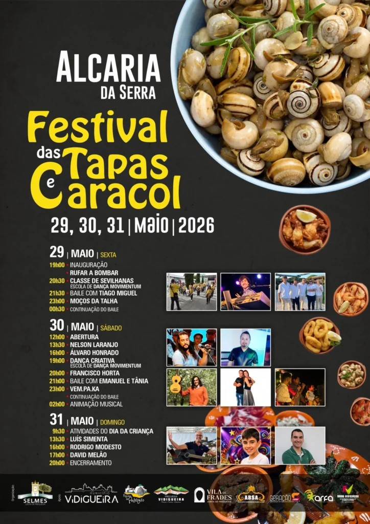 Festas de Alcaria da Serra (Festival do Caracol) 2026