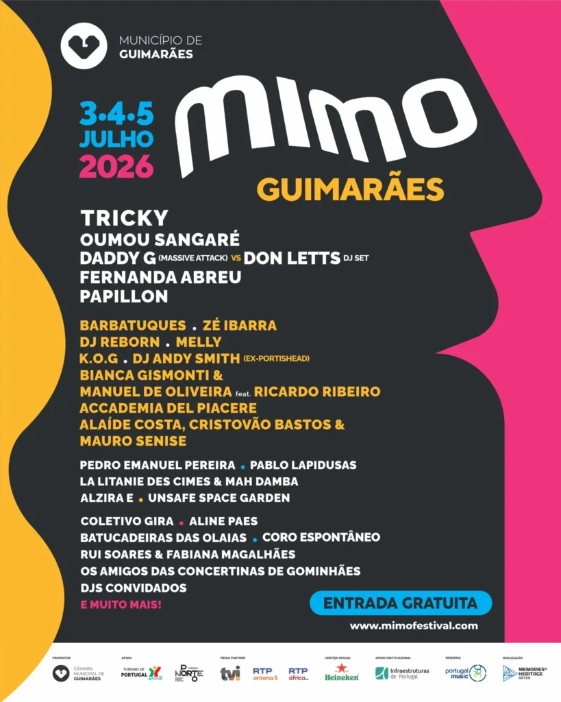 Festival Mimo 2026 em Guimarães