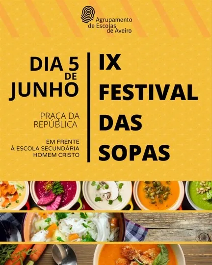 Festival de Sopas 2026 em Aveiro