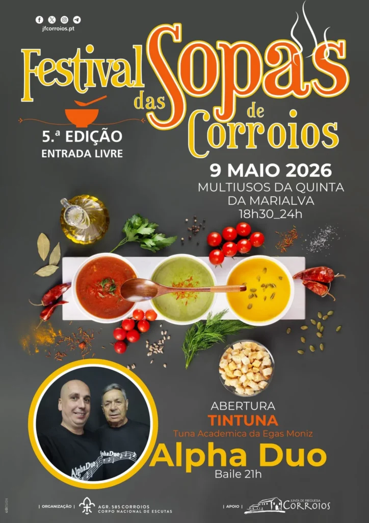 Festival de Sopas 2026 em Corroios