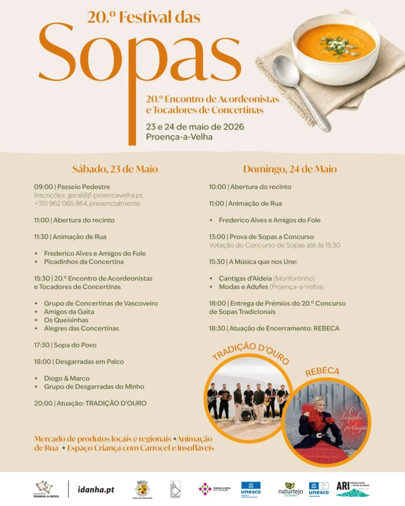 Festival das Sopas 2026 em Proença-a-Nova