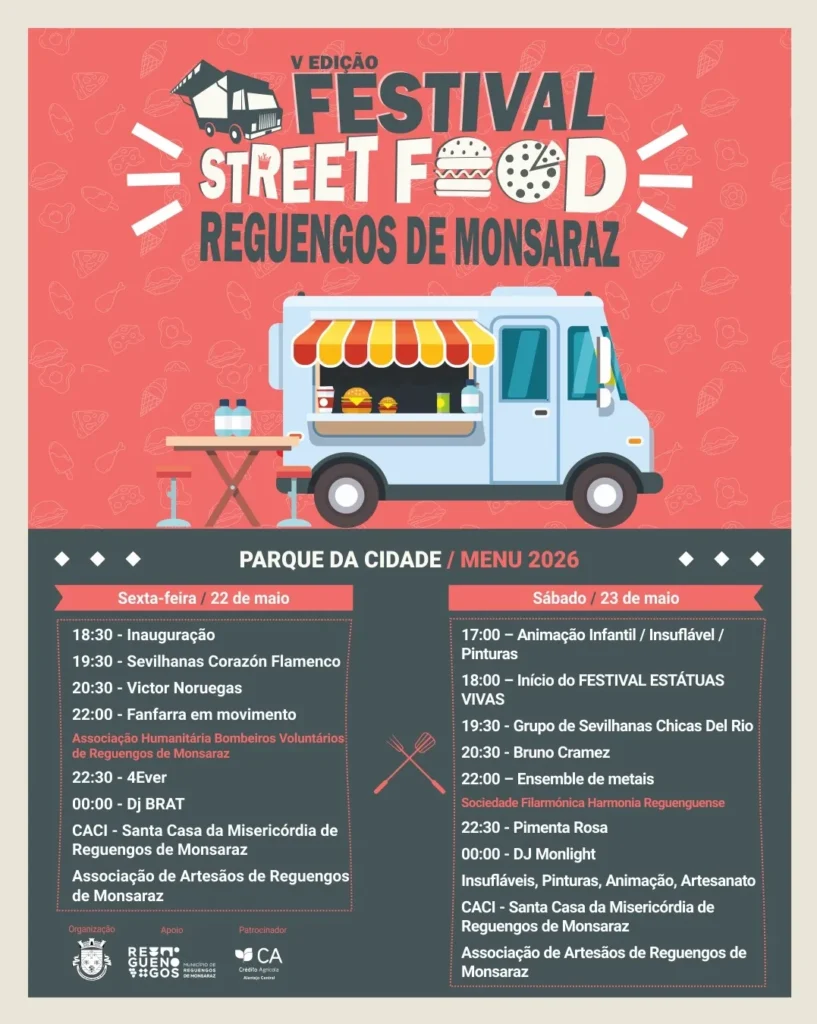 Festas de Reguengos de Monsaraz (Street Food) 2026
