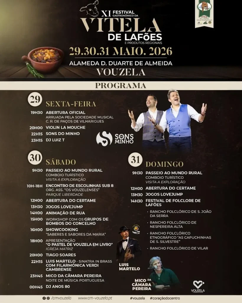 Festival da Vitela de Lafões 2026 em Vouzela