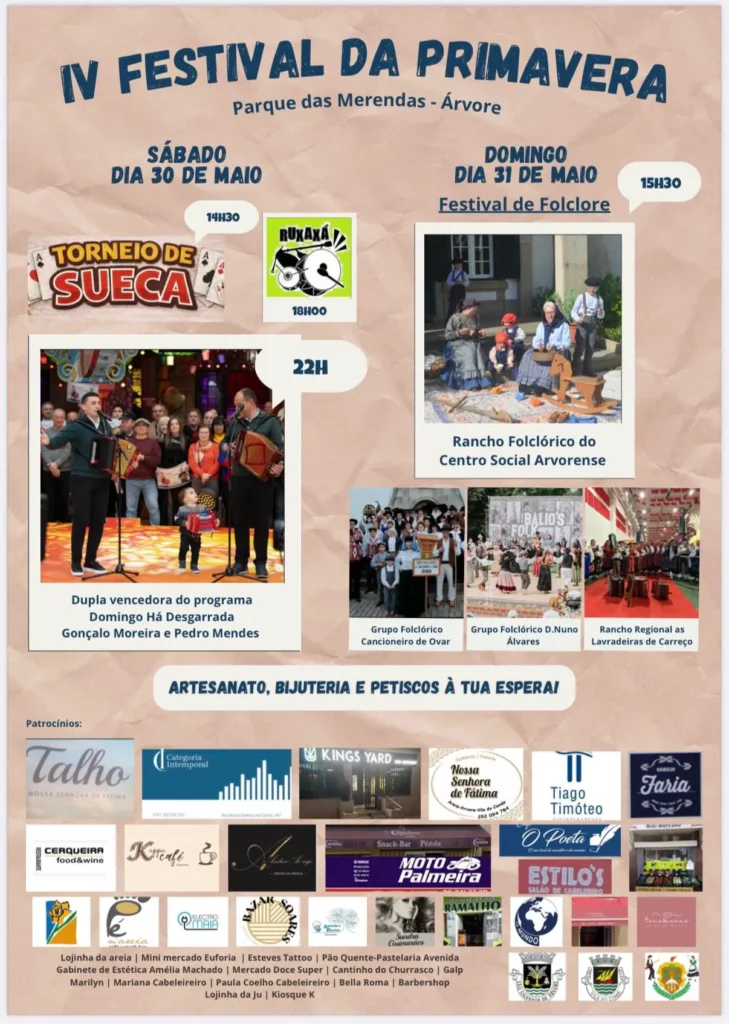 Festas de Árvore (Primavera) 2026