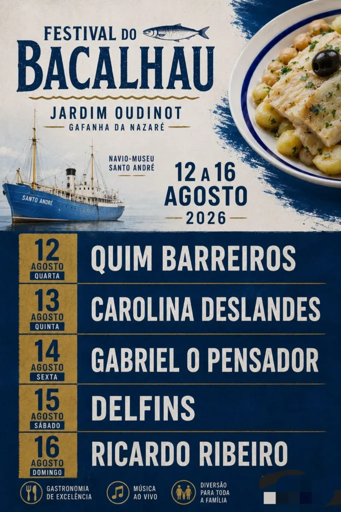 Festival do Bacalhau 2026 em Ílhavo