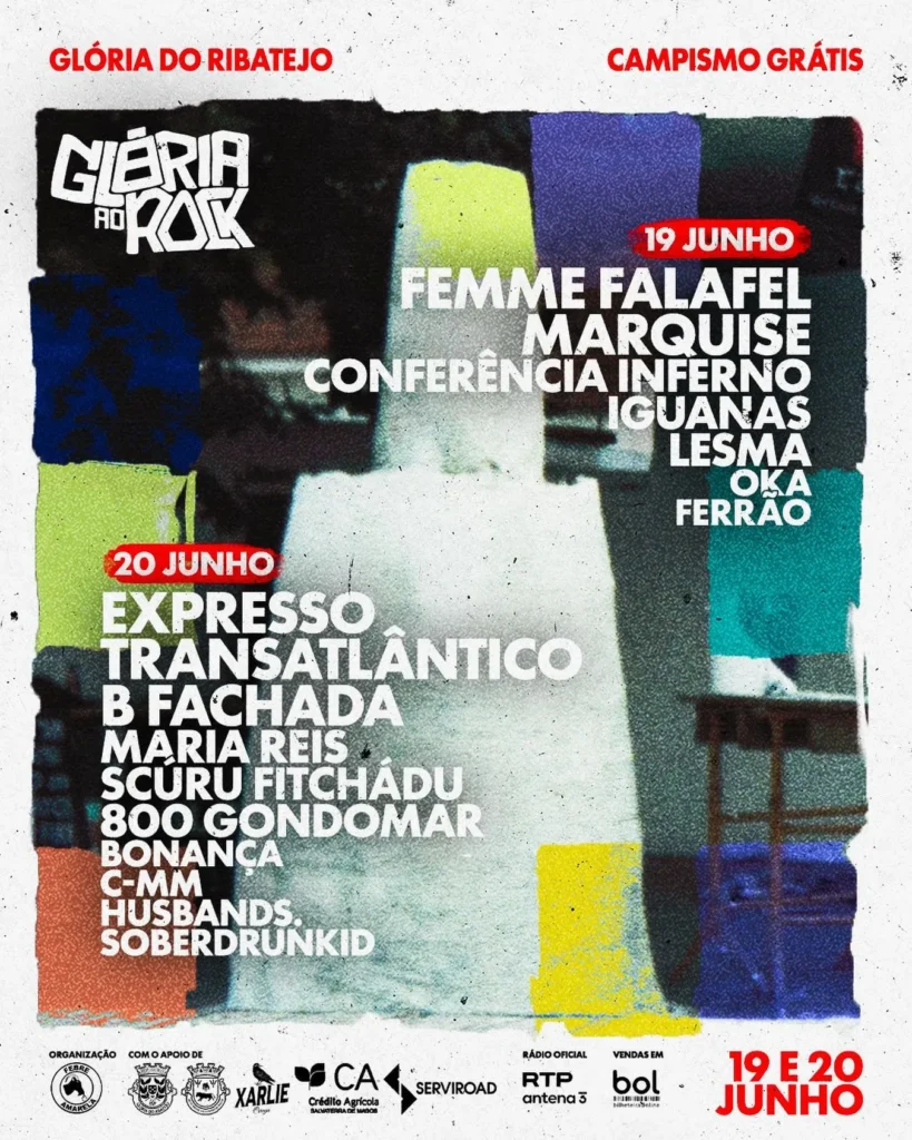 Glória Rock 2026 em Glória do Ribatejo