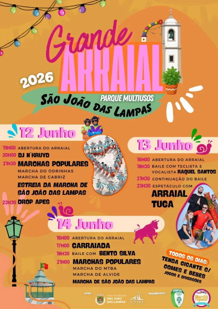 Arraial de São João das Lampas 2026