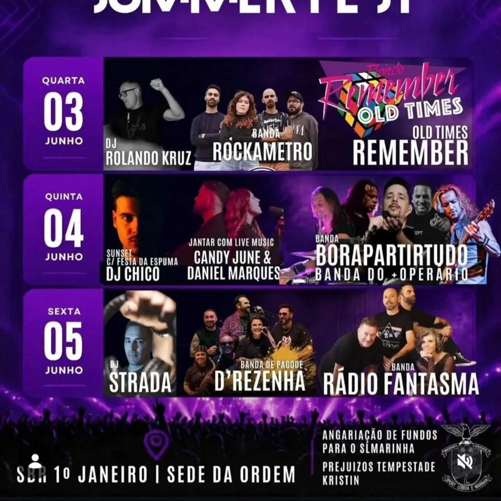 Marinha Summer Fest 2026 em Marinha Grande