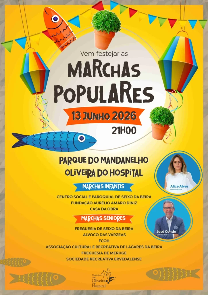 Marchas Populares de Oliveira do Hospital 2026