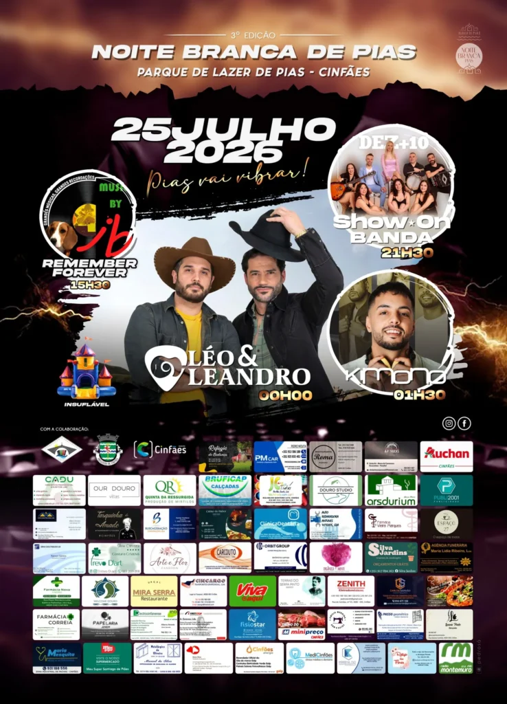 Noite Branca de Pias 2026