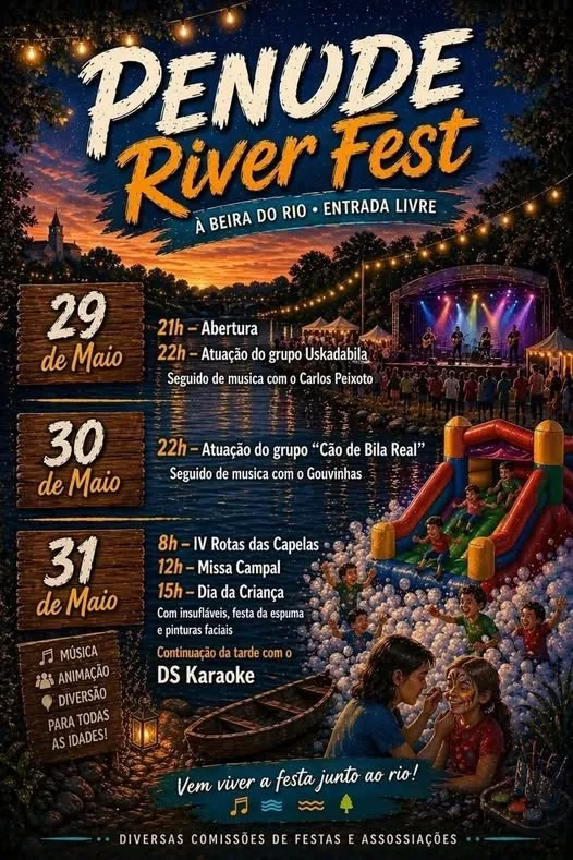 Festas de Penude (River Fest) 2026