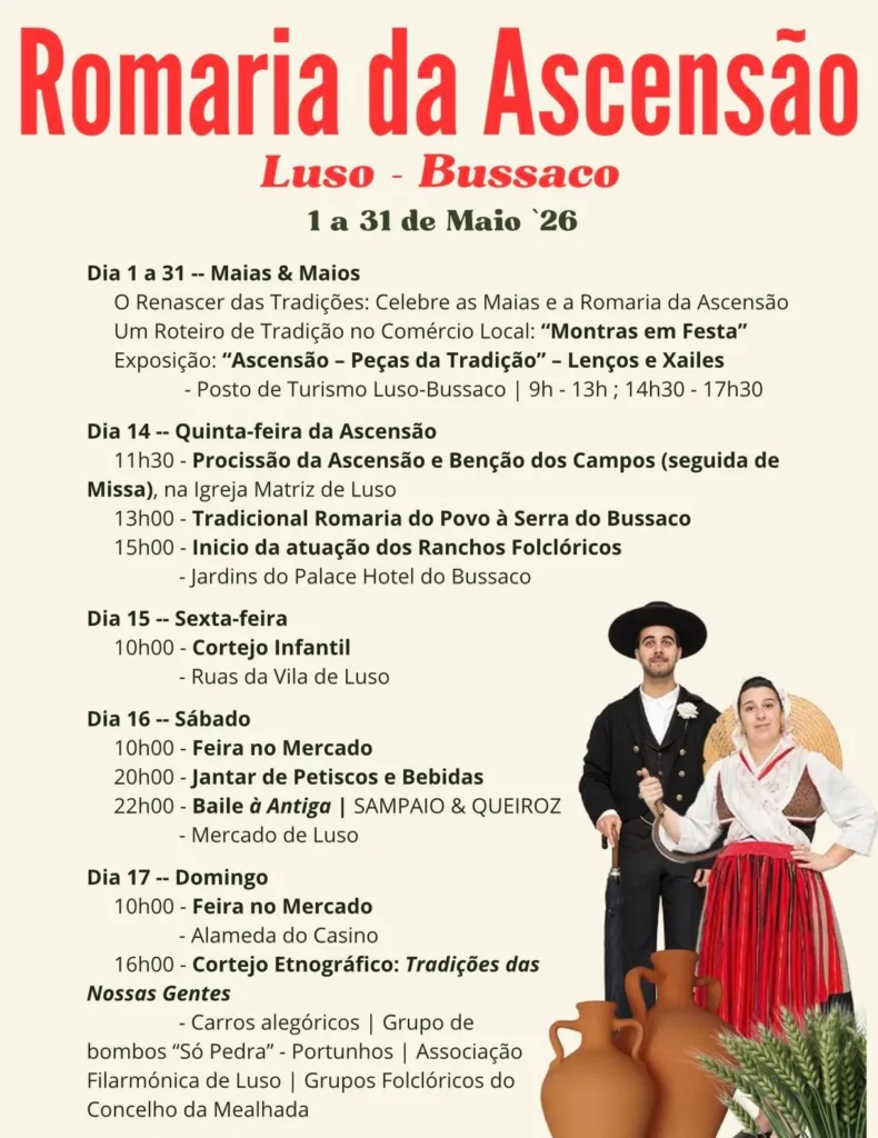 Romaria da Ascensão 2026 em Luso