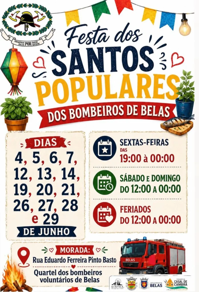 Santos Populares de Belas 2026