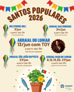 Santos Populares de Lumiar 2026