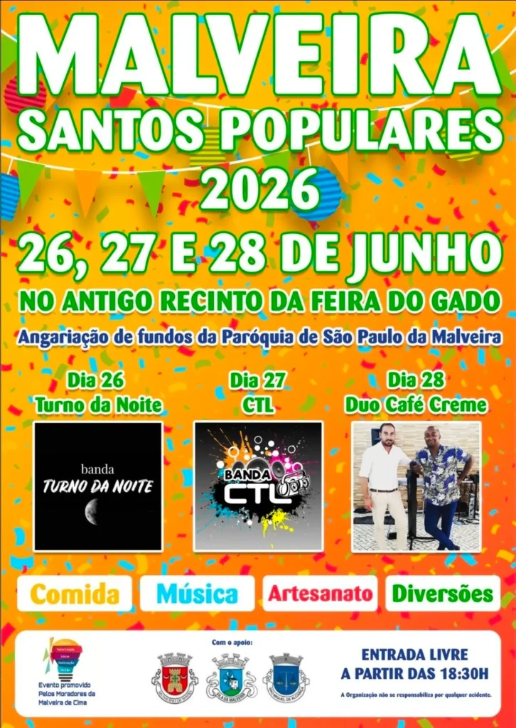 Santos Populares da Malveira de Cima 2026