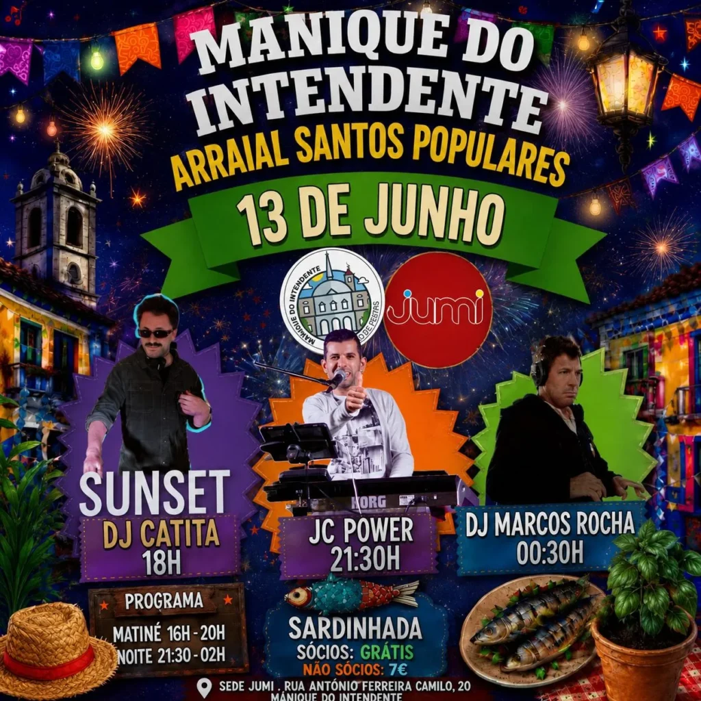 Santos Populares 2026 - Manique do Intendente