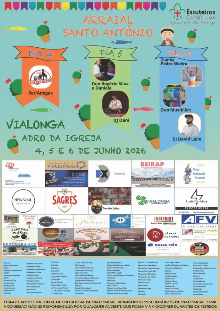 Festas de Vialonga (Santo António) 2026