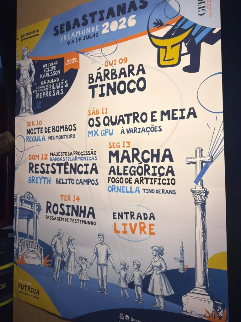 Sebastianas 2026 em Freamunde