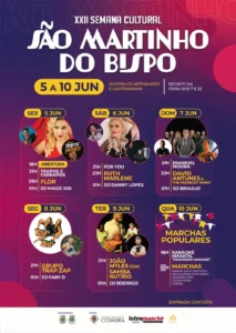 Semana Cultural de São Martinho do Bispo 2026